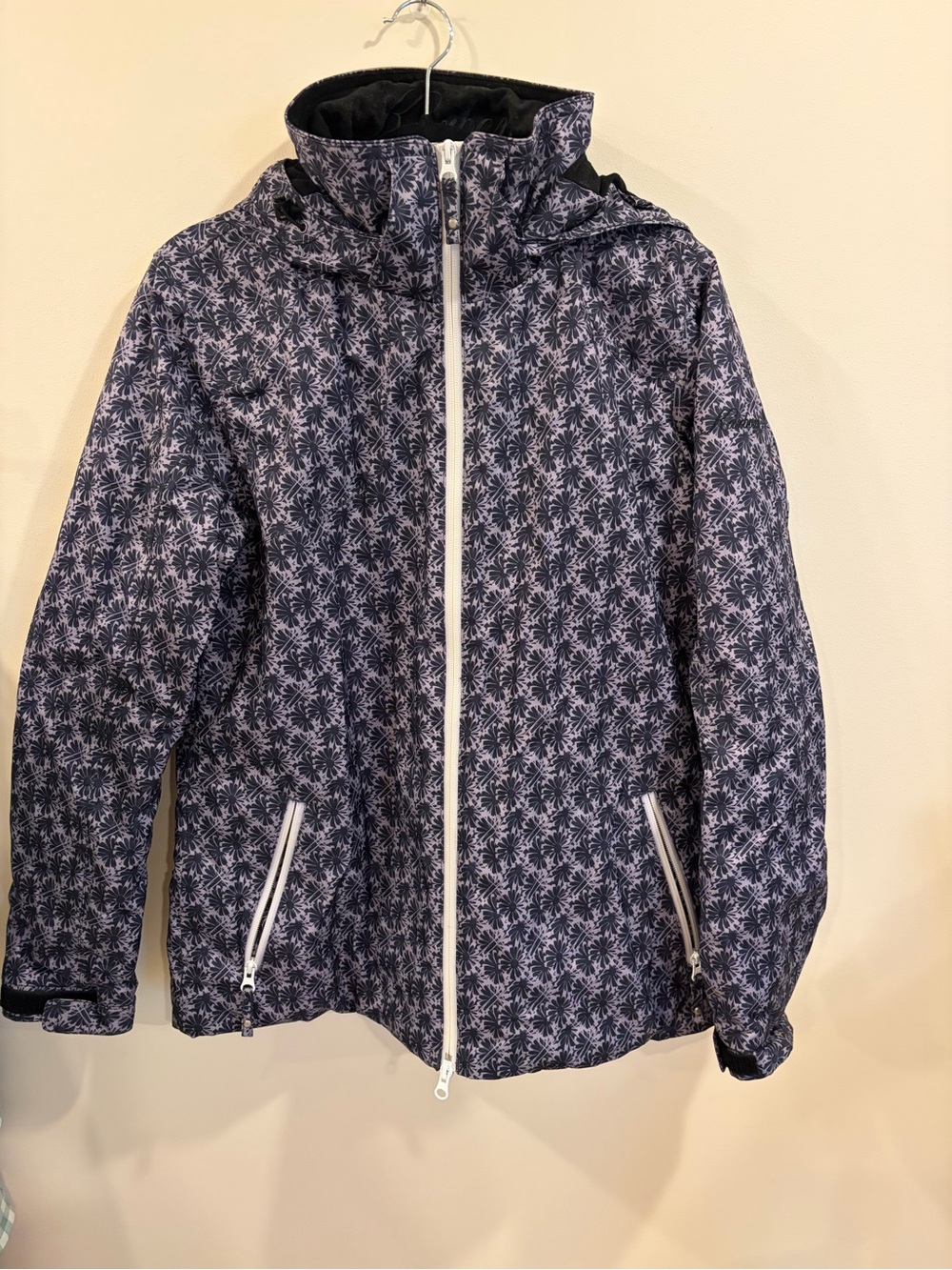 Karbon Printed Hooded Jacket Size 10